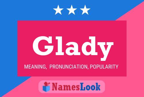 Glady Name Poster