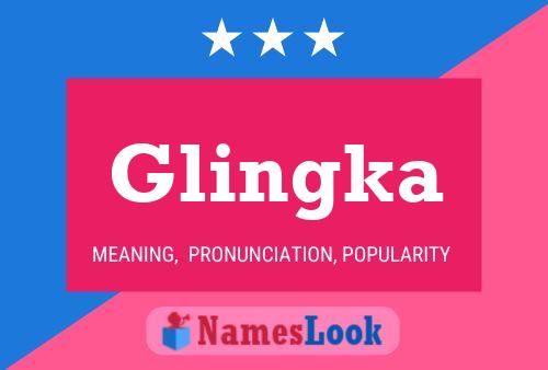 Glingka Name Poster