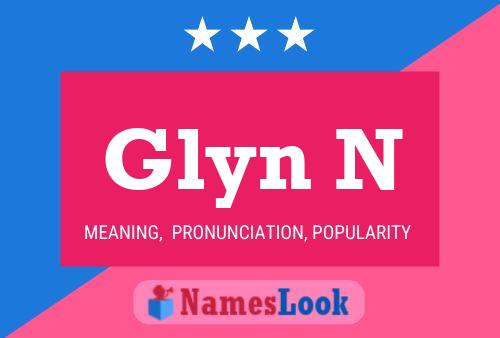 Glyn N Name Poster