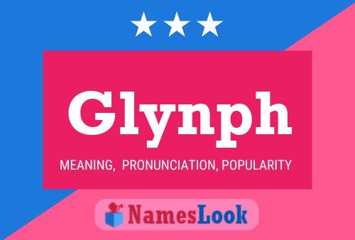 Glynph Name Poster