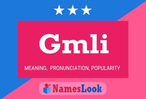 Gmli Name Poster