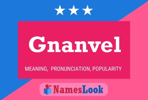 Gnanvel Name Poster