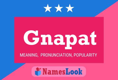 Gnapat Name Poster