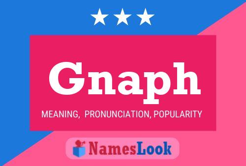 Gnaph Name Poster