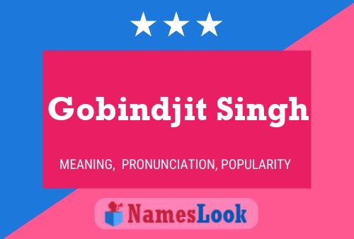 Gobindjit Singh Name Poster