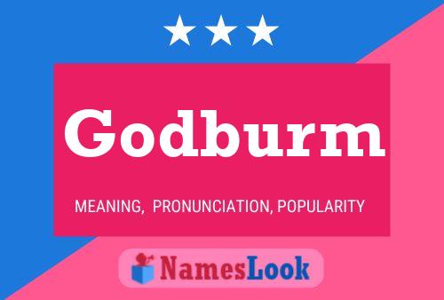 Godburm Name Poster