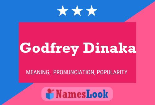 Godfrey Dinaka Name Poster