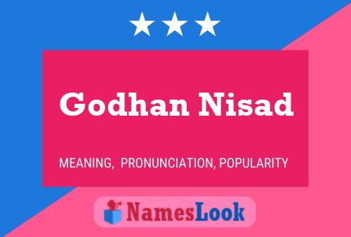 Godhan Nisad Name Poster