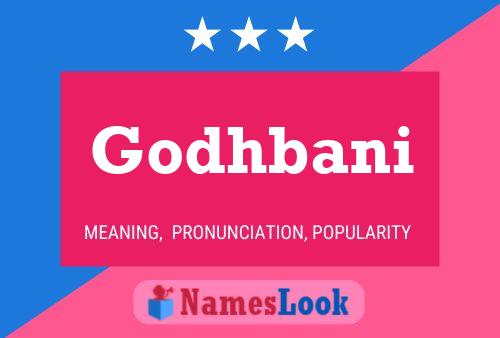 Godhbani Name Poster