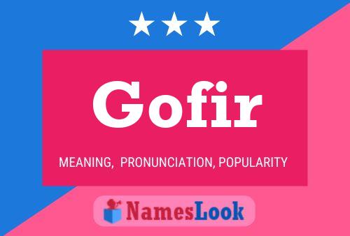 Gofir Name Poster