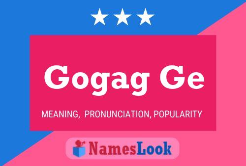 Gogag Ge Name Poster