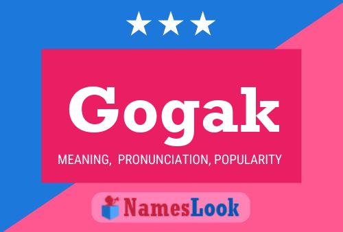 Gogak Name Poster