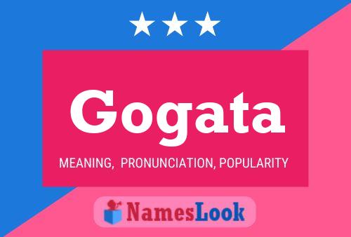 Gogata Name Poster