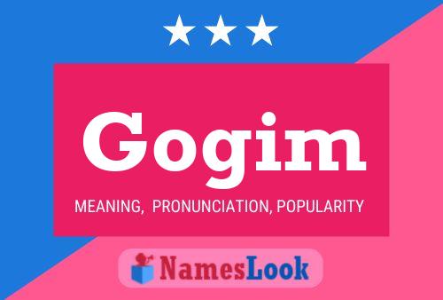 Gogim Name Poster