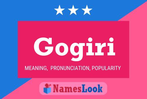 Gogiri Name Poster