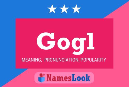 Gogl Name Poster