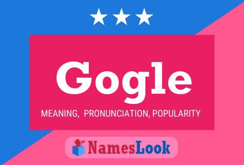 Gogle Name Poster