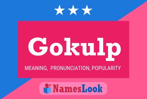 Gokulp Name Poster