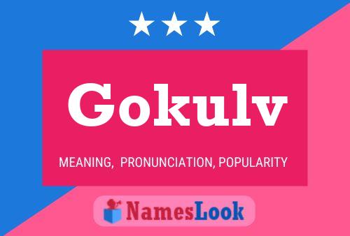 Gokulv Name Poster