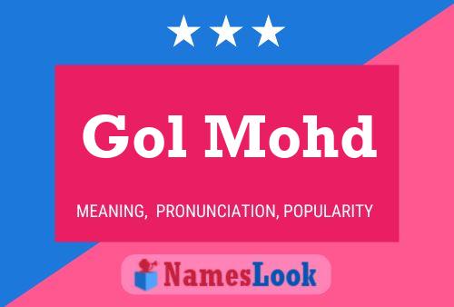 Gol Mohd Name Poster