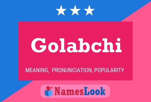 Golabchi Name Poster