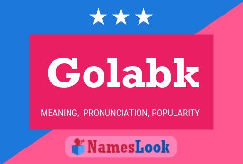 Golabk Name Poster