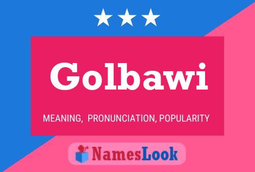 Golbawi Name Poster