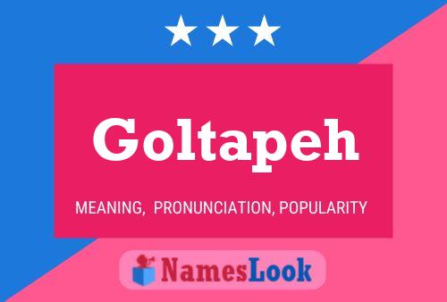 Goltapeh Name Poster