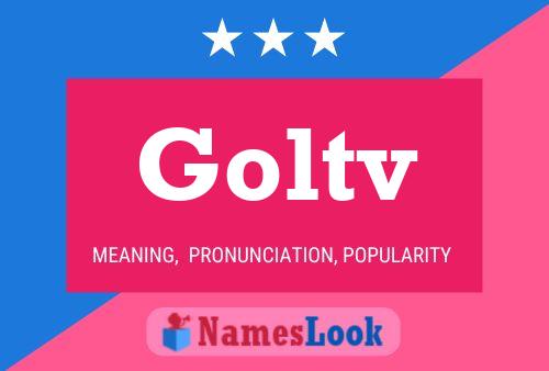 Goltv Name Poster