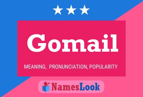 Gomail Name Poster