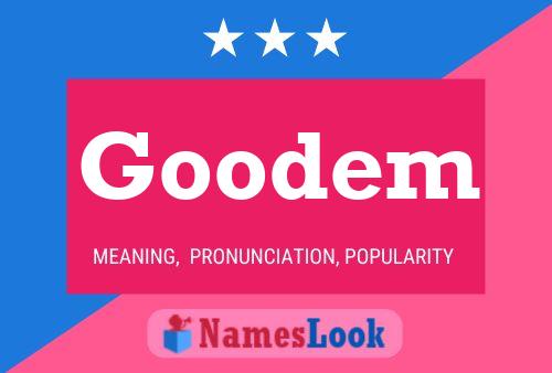 Goodem Name Poster