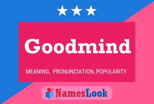 Goodmind Name Poster