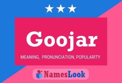 Goojar Name Poster