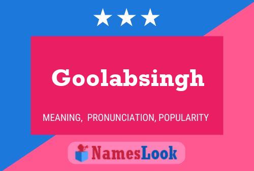 Goolabsingh Name Poster