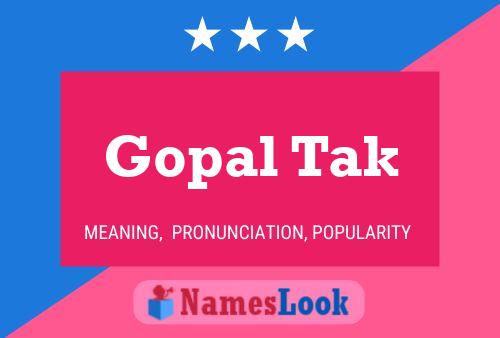 Gopal Tak Name Poster