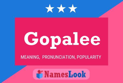 Gopalee Name Poster