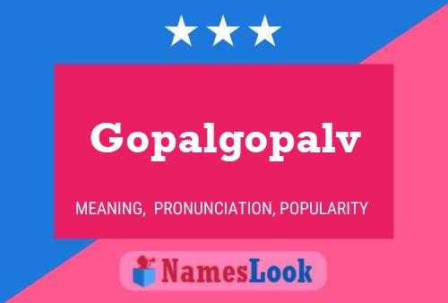 Gopalgopalv Name Poster