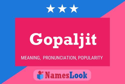 Gopaljit Name Poster