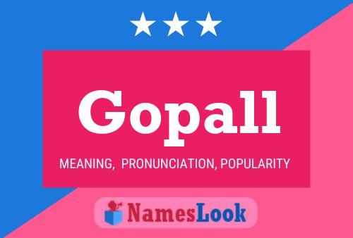 Gopall Name Poster