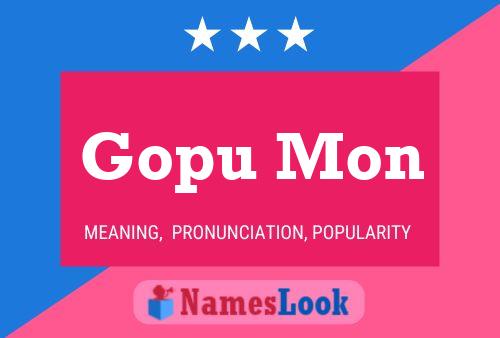 Gopu Mon Name Poster