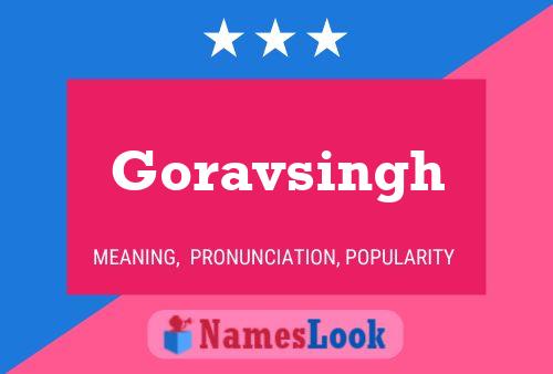 Goravsingh Name Poster