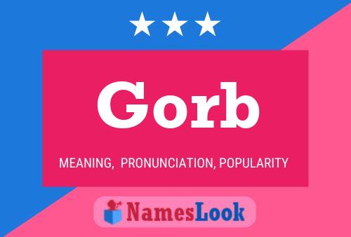 Gorb Name Poster