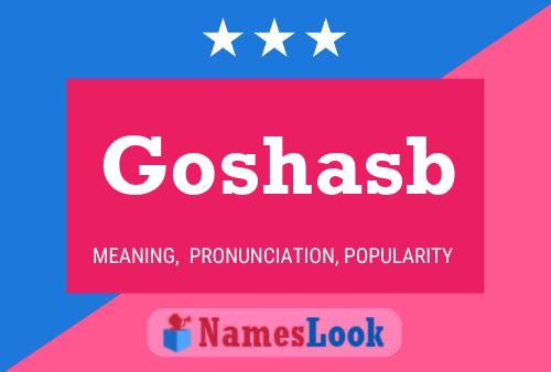 Goshasb Name Poster