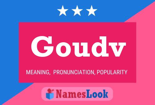 Goudv Name Poster