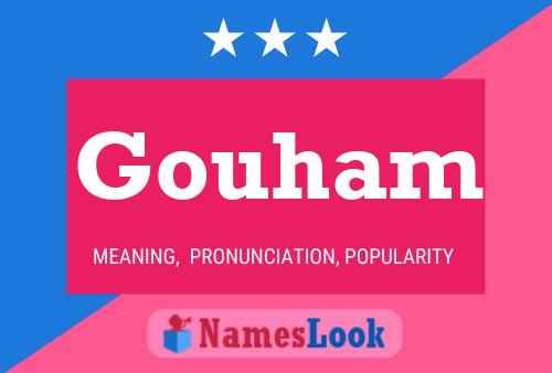 Gouham Name Poster