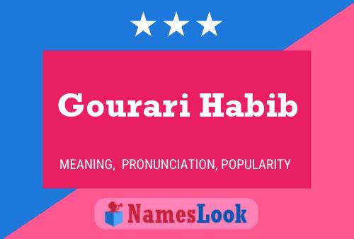 Gourari Habib Name Poster