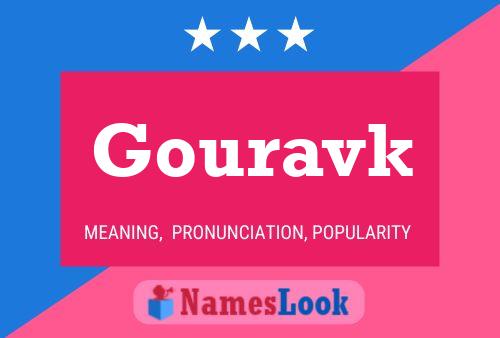 Gouravk Name Poster