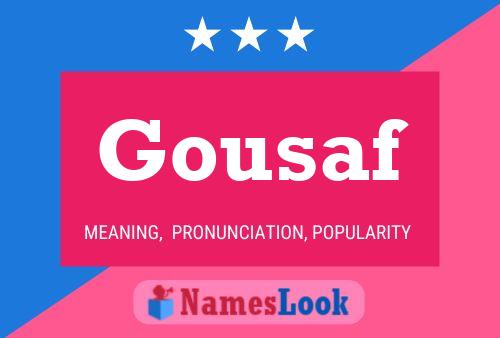 Gousaf Name Poster