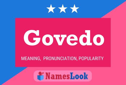 Govedo Name Poster