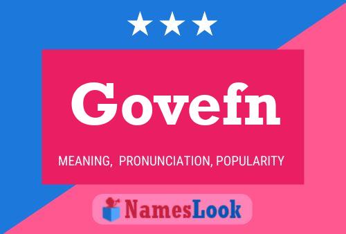 Govefn Name Poster